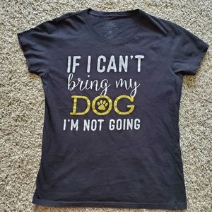 Lost Creek Outfitters Women's Sz. M Black Graphic